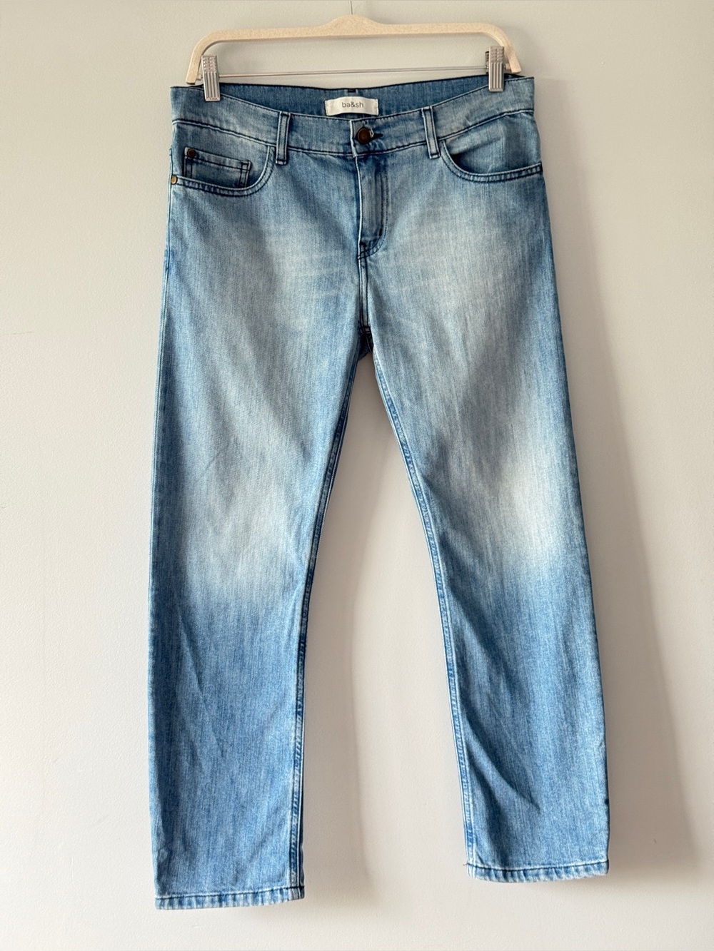 Ba&sh Romy Light Wash Straight Leg Jeans Size US
6 / Size 1